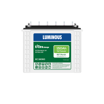 Luminous EC 18060 150Ah Eco Tubular Inverter Battery