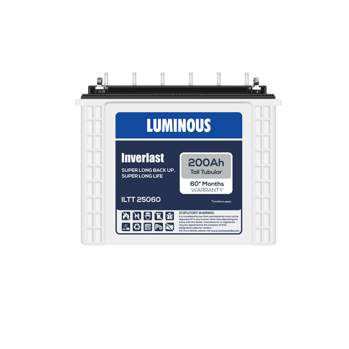 Luminous ECO 25060 200Ah Eco Tubular Inverter Battery