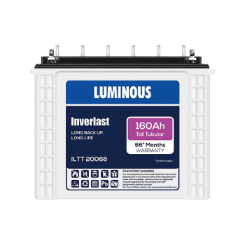 Luminous ILTT 20066 160Ah Inverlast Tall Tubular Inverter Battery