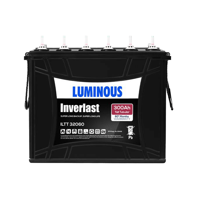 Luminous ILTT 32060 300Ah Inverlast Tall Tubular Inverter Battery