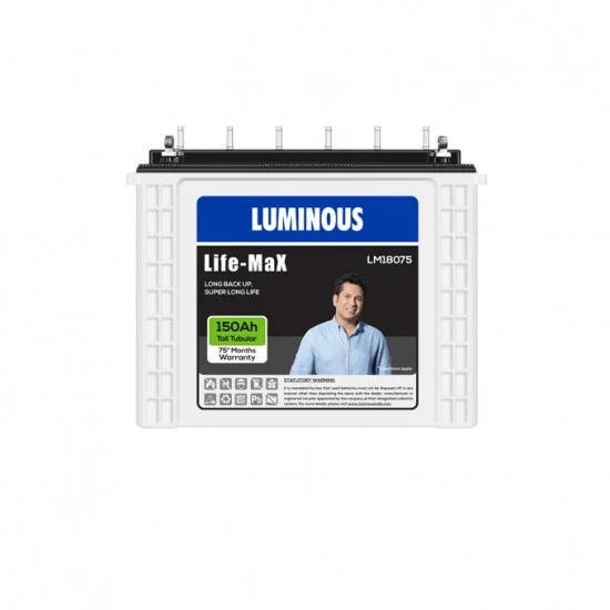 Luminous LM 18075 150Ah Life Max Tubular Inverter Battery