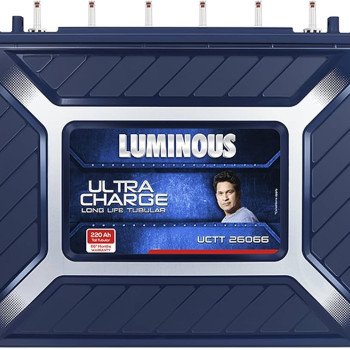 Luminous UCTT 26066 220Ah Ultra Charge Tall Tubular Inverter Battery