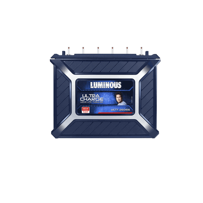 Luminous UCTT 29072 260Ah Ultra Charge Tall Tubular Inverter Battery