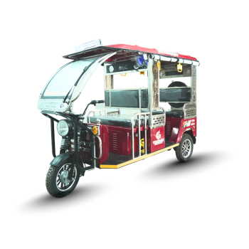 Greenmark SS Model E Rickshaw with Lithium Battery