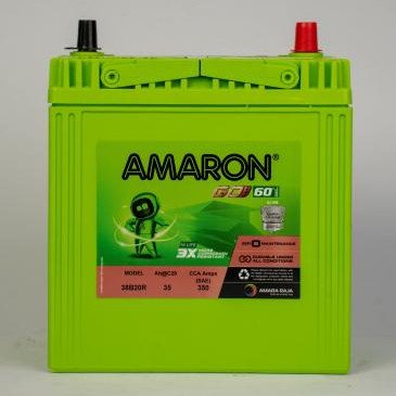 AMARON GO Automotive Battery - 38B20R