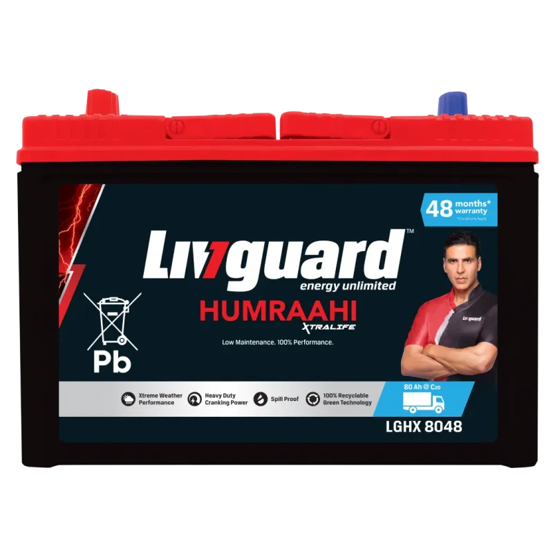 Livguard Bus & Truck battery - LGHX8048R