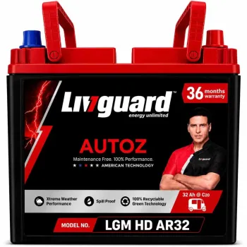 Livguard three wheelers battery - LGMF0AR32R